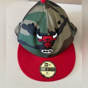 New Era Chicago Bulls Hat Camo